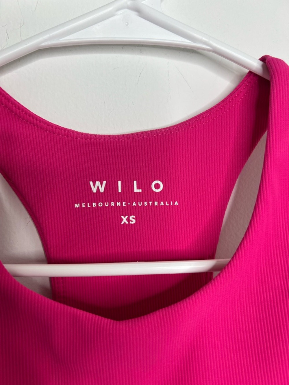 WILO Base Ribbed Longline Sports Bra Size XS - Picture 2 of 6